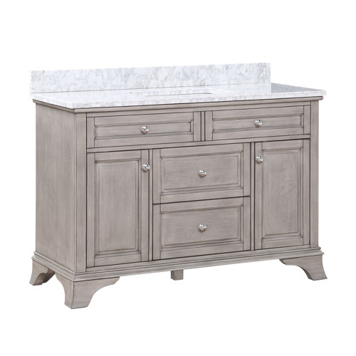 48 Inch Beige Single Vanities You'll Love | Wayfair